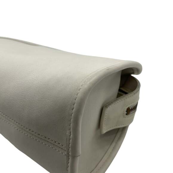 Coach handbag shoulder bag leather white old 9942 s72 - Picture 12 of 16